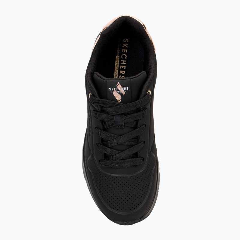 Dětské boty SKECHERS Uno Gen1 Shimmer Away black 5