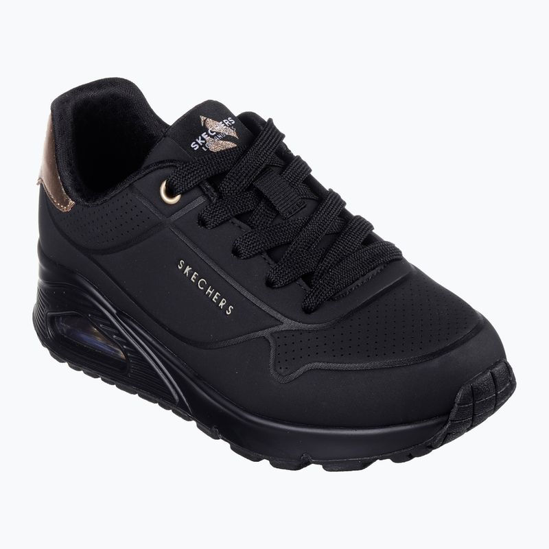 Dětské boty SKECHERS Uno Gen1 Shimmer Away black 8