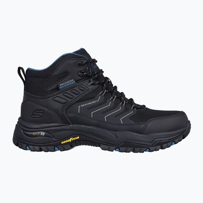 SKECHERS Arch Fit Dawson Raveno černá pánská treková obuv 8