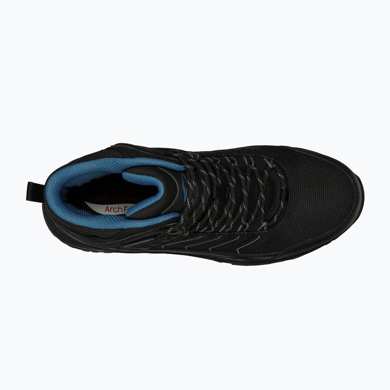 SKECHERS Arch Fit Dawson Raveno černá pánská treková obuv 11