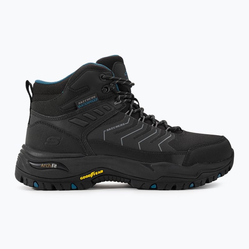 SKECHERS Arch Fit Dawson Raveno černá pánská treková obuv 2