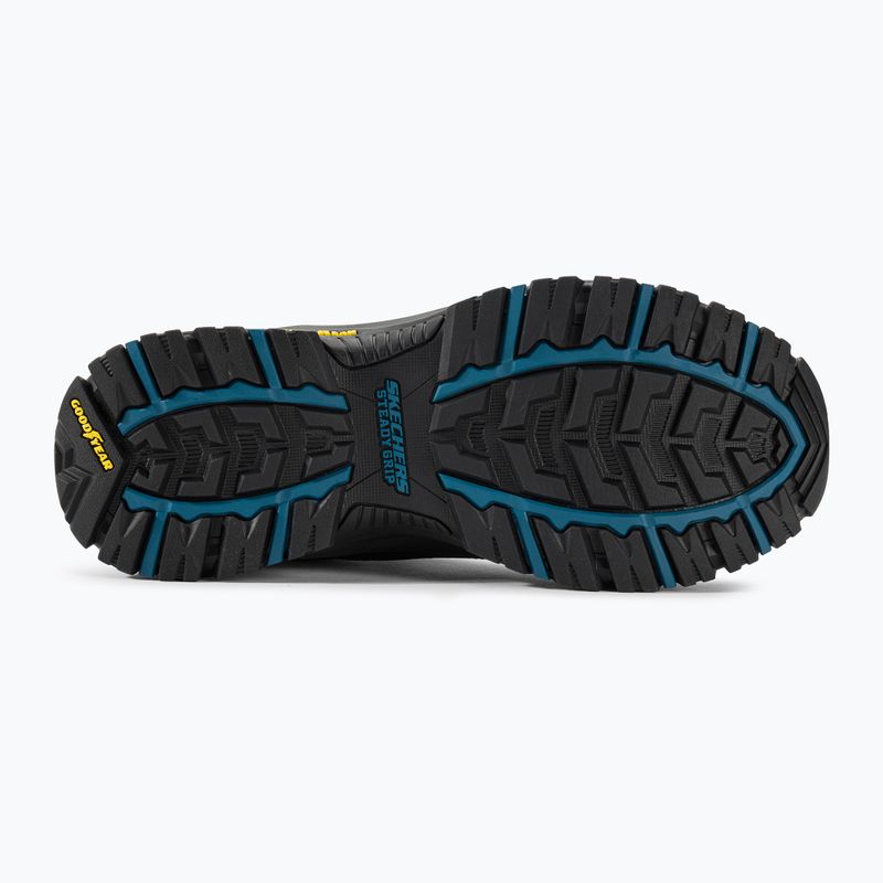 SKECHERS Arch Fit Dawson Raveno černá pánská treková obuv 5