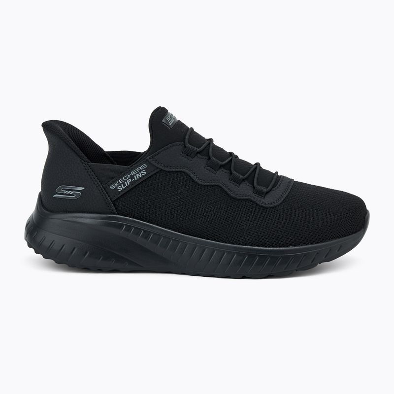 Pánské boty  SKECHERS Slip-ins Bobs Squad Chaos Daily Hype black 2