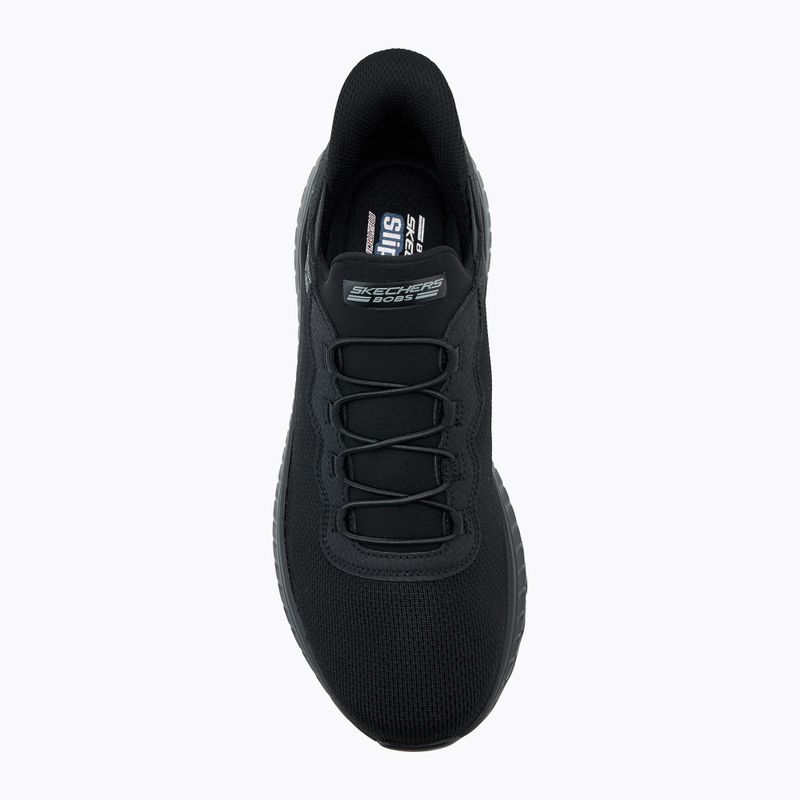 Pánské boty  SKECHERS Slip-ins Bobs Squad Chaos Daily Hype black 5