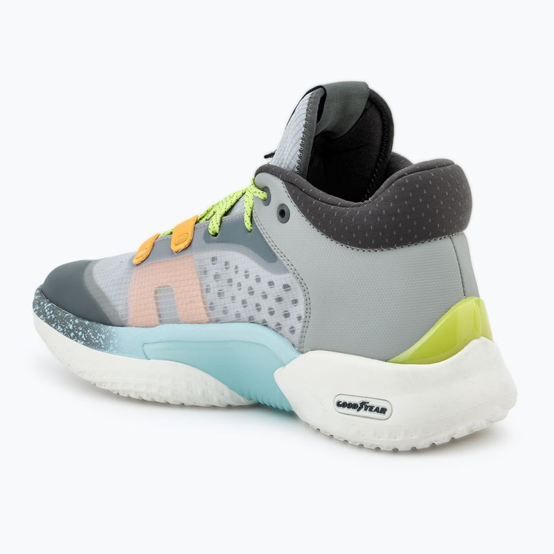 Pánské basketbalové boty  SKECHERS SKX Resagrip gray/yellow 3