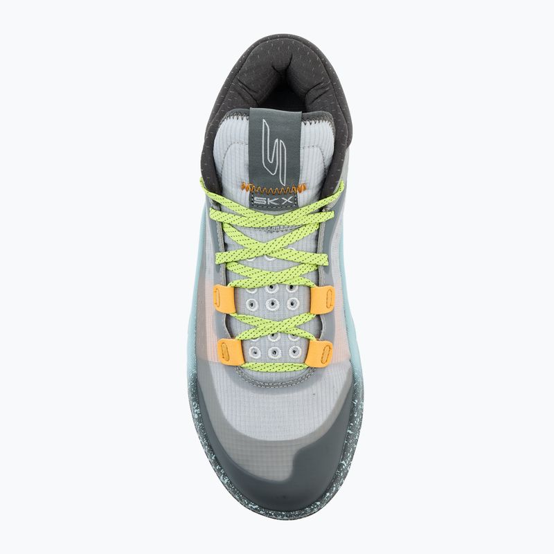 Pánské basketbalové boty  SKECHERS SKX Resagrip gray/yellow 5