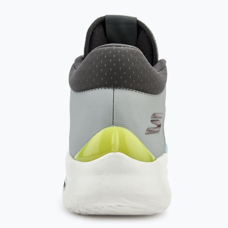 Pánské basketbalové boty  SKECHERS SKX Resagrip gray/yellow 6