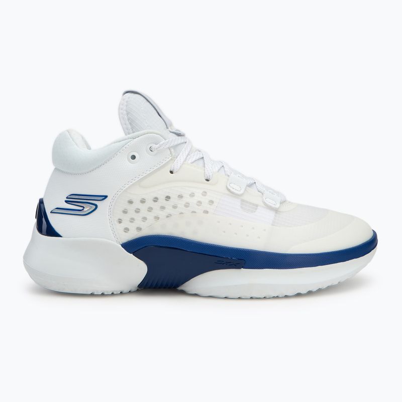Pánské basketbalové boty  SKECHERS SKX Resagrip white/blue 2