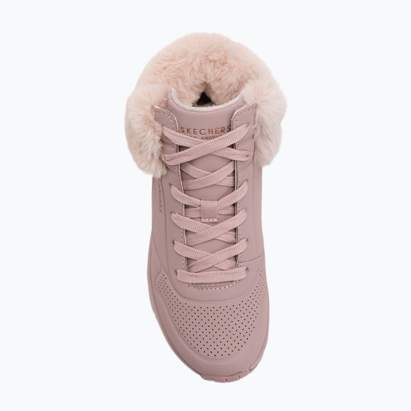 Dětské boty SKECHERS Uno Fall Air mauve 5