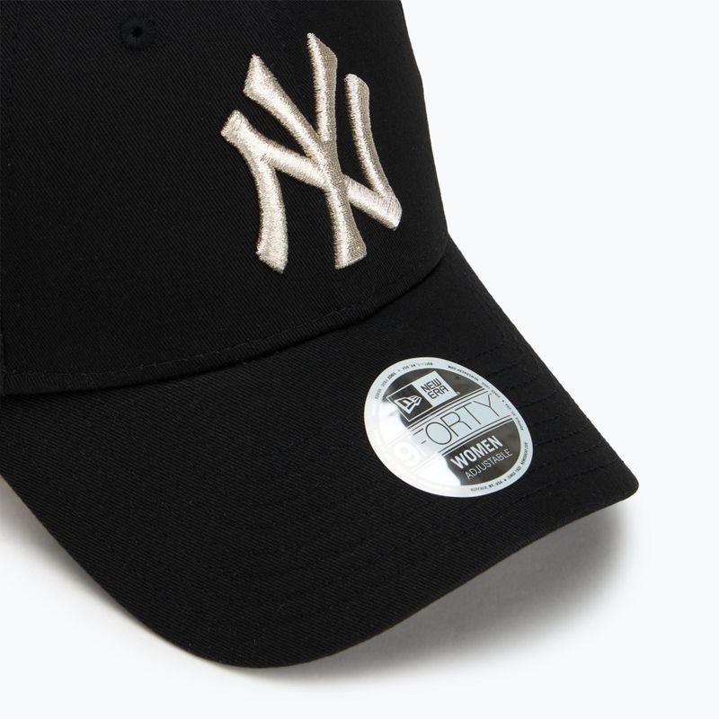 Kšiltovka  New Era Metallic Logo 9Forty New York Yankees black 3