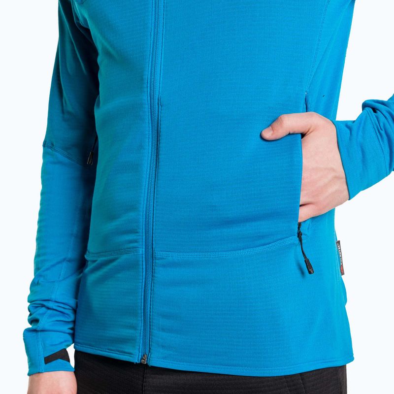 Pánská treková mikina The North Face Bolt Polartec Hoodie skyline blue/adriatic b 4