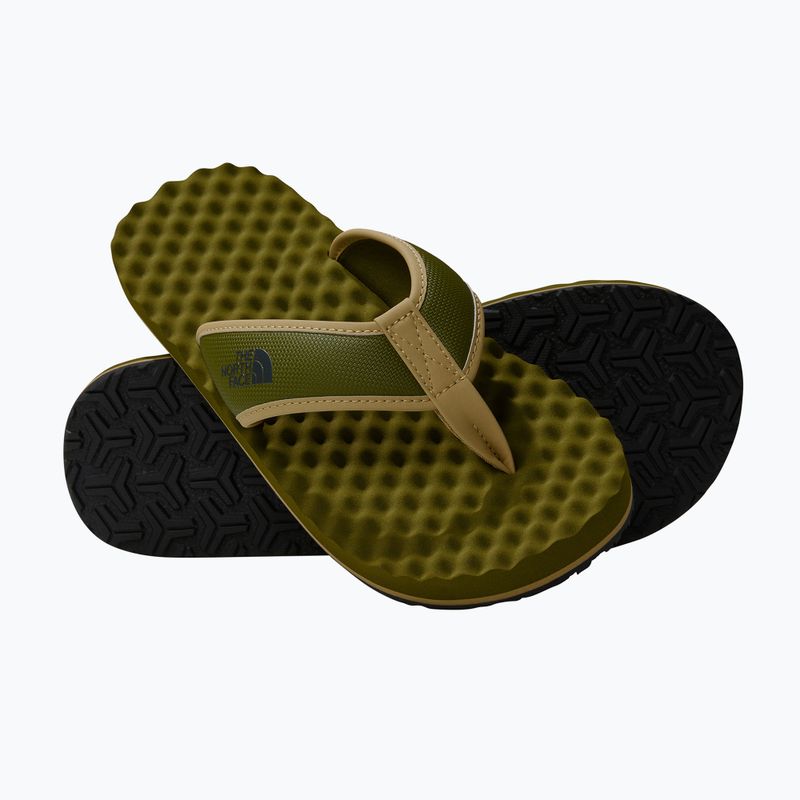 Pánské žabky The North Face Base Camp Flip-Flop II forest olive/forest olive 6