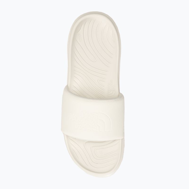 Dámské pantofle The North Face Never Stop Cush Slide whitedune/white dune 5