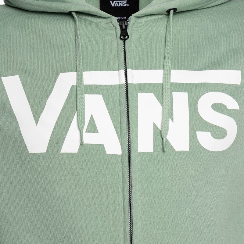 Pánská mikina  Vans Mn Vans Classic Zip Hoodie Ii iceberg green 3