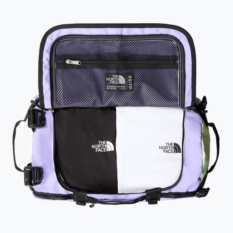 Cestovní taška The North Face Base Camp Duffel XS 31 l high purple/astro lime 4