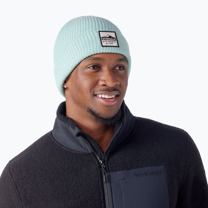 Zimní čepice  Smartwool Patch arctic green 2