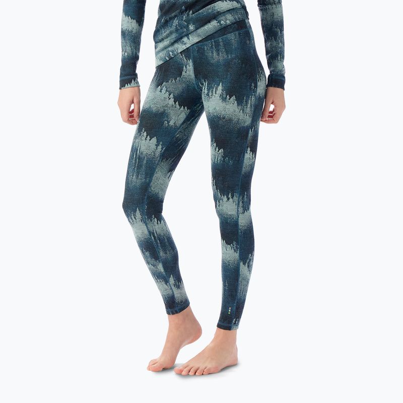 Dámské termokalhoty Smartwool Classic Thermal Merino Base Layer Bottom Boxed twilight foggy pines thermal pants