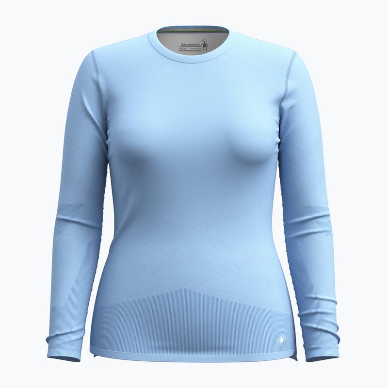 Dámská termoakční mikina Smartwool Intraknit Thermal Merino Baselayer Crew serene blue/white 3