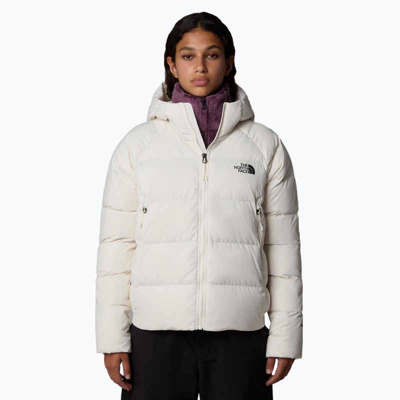 Dámská péřová bunda The North Face Hyalite Down Hoodie white dune