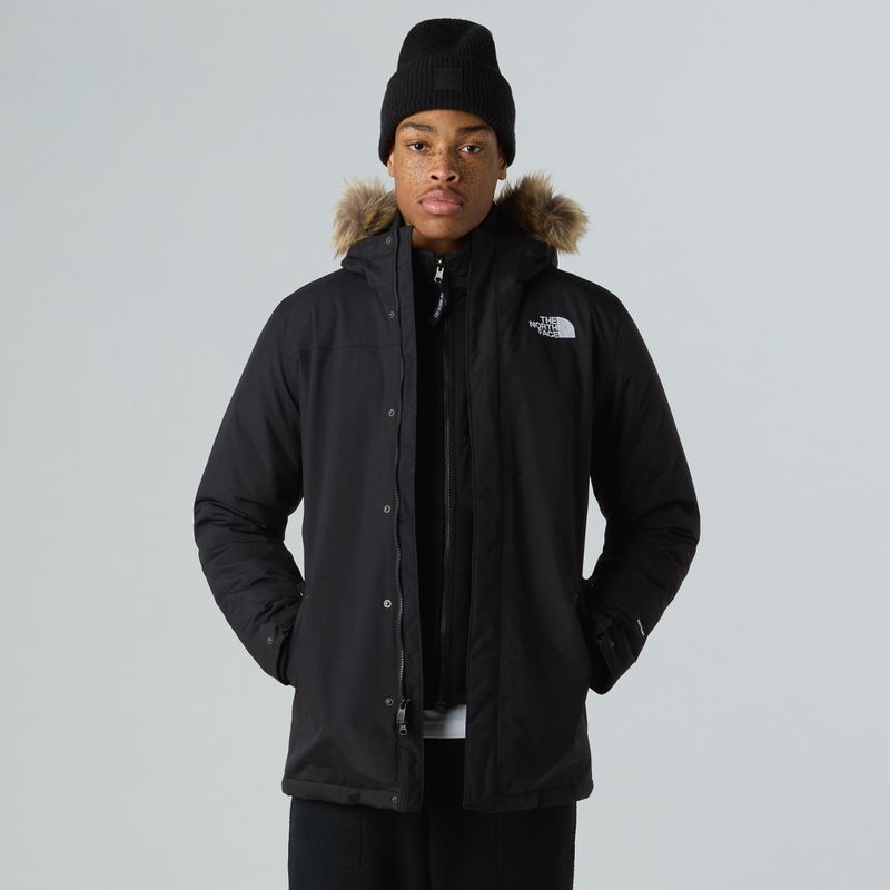 Pánská péřová bunda The North Face Zaneck black/black 4
