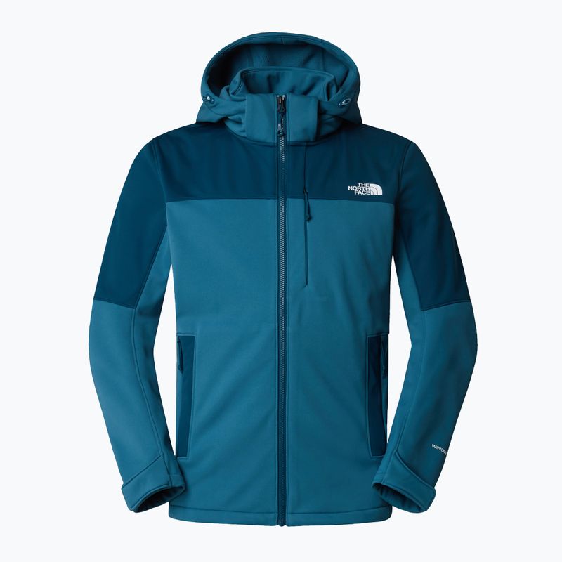 Pánská softshellová bunda The North Face Diablo Softshell Detachable Hood midnight petrol/mallard 5