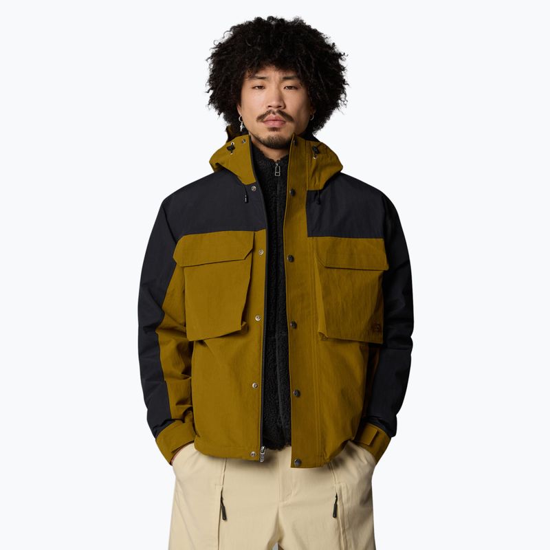 Pánská bunda do deště The North Face M66 Cargo Rain moss green/black 4