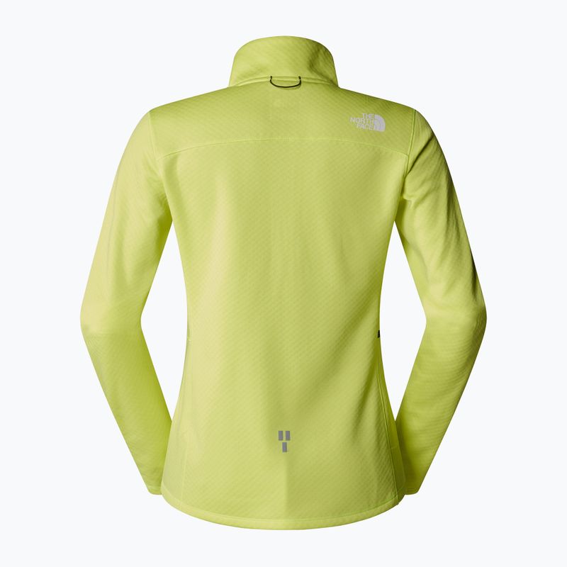 Dámská běžecká mikina The North Face Winter Warm Pro 1/4 Zip firefly yellow 5