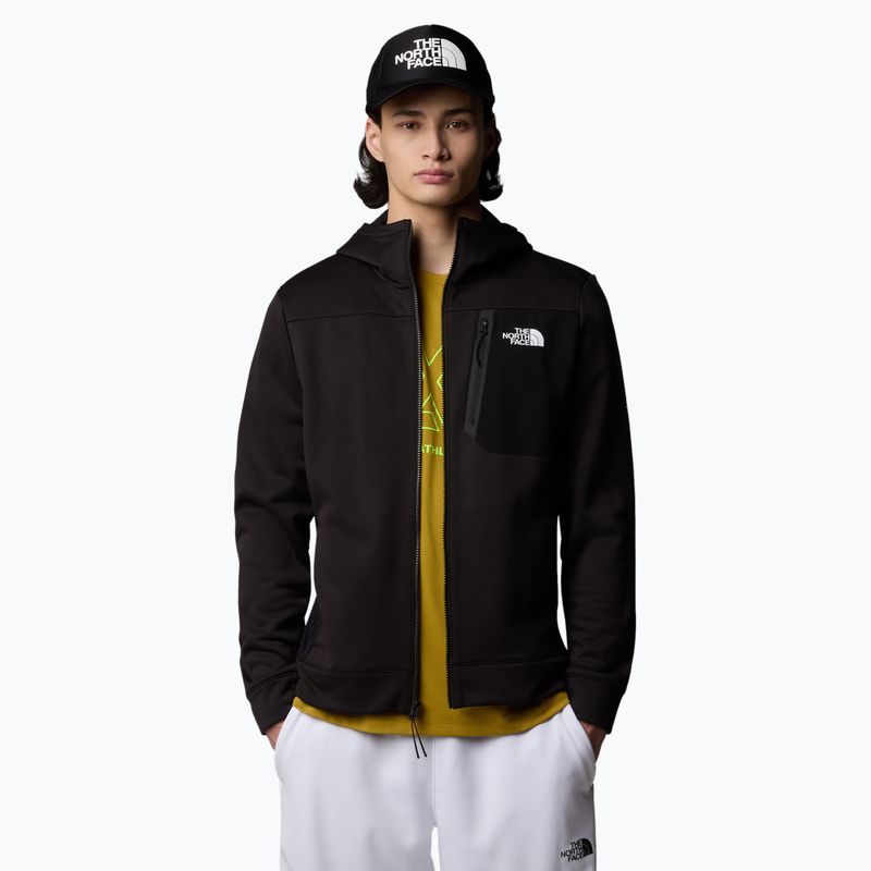 Pánská mikina  The North Face Mountain Athletics Full Zip Fleece black 4