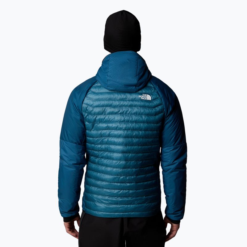 Pánská bunda The North Face Macugnaga Hybrid Insulation mallard blue/midnight petrol 3