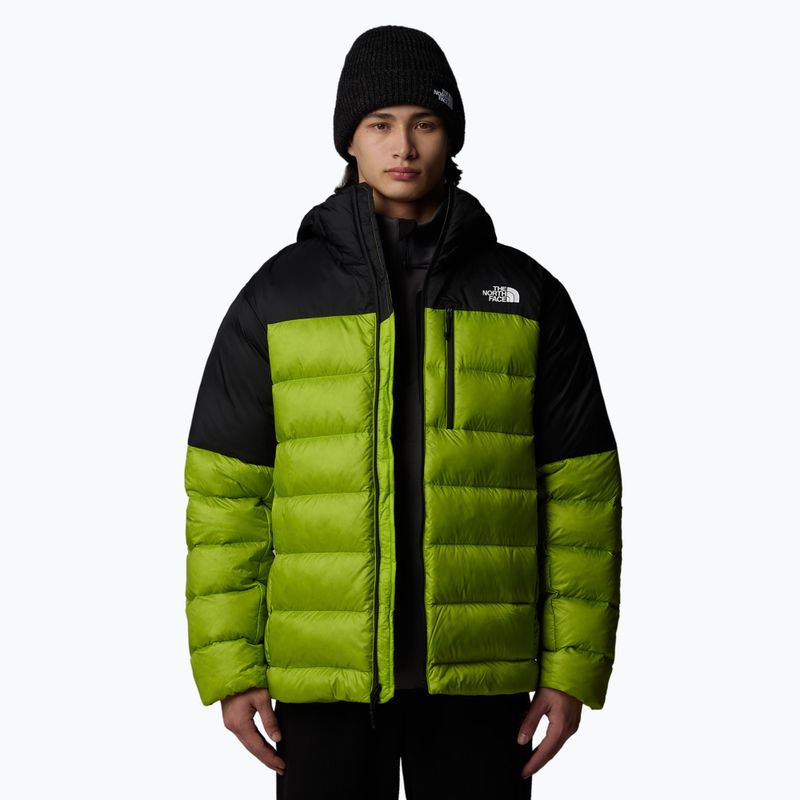 Pánská bunda The North Face Kalix Down Hoodie meadow grass/black 4