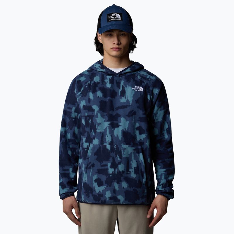 Pánská mikina  The North Face Mountain Athletics Fleece Print summit navy aop print