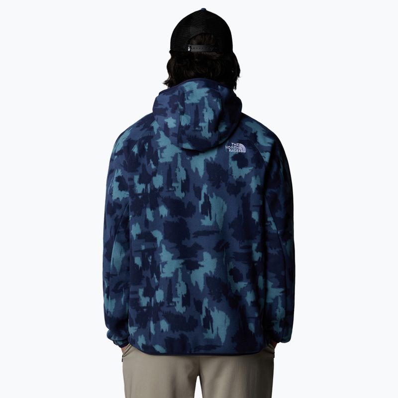 Pánská mikina  The North Face Mountain Athletics Fleece Print summit navy aop print 3