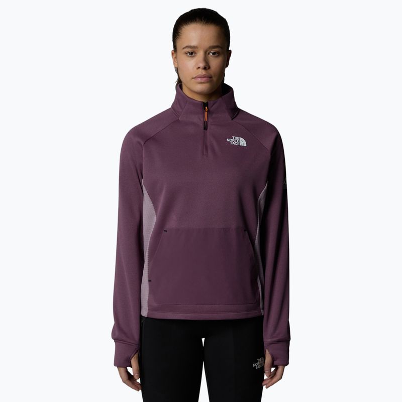 Dámská mikina  The North Face Mountain Athletics Fleece 1/4 Zip midnight mauve/ purple chalk