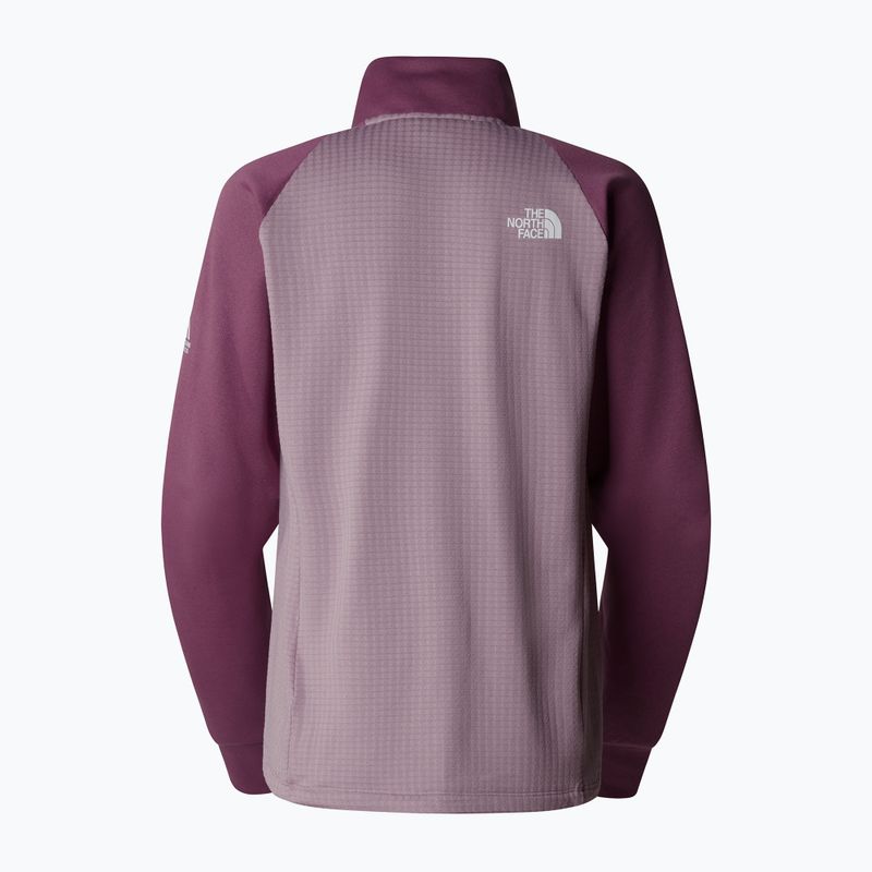 Dámská mikina  The North Face Mountain Athletics Fleece 1/4 Zip midnight mauve/ purple chalk 5