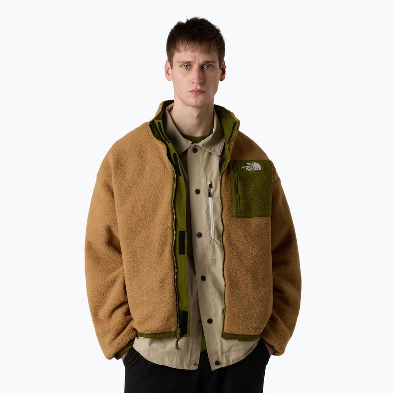 Pánská bunda The North Face Yumiori Reversible forest olive/utility brown 4