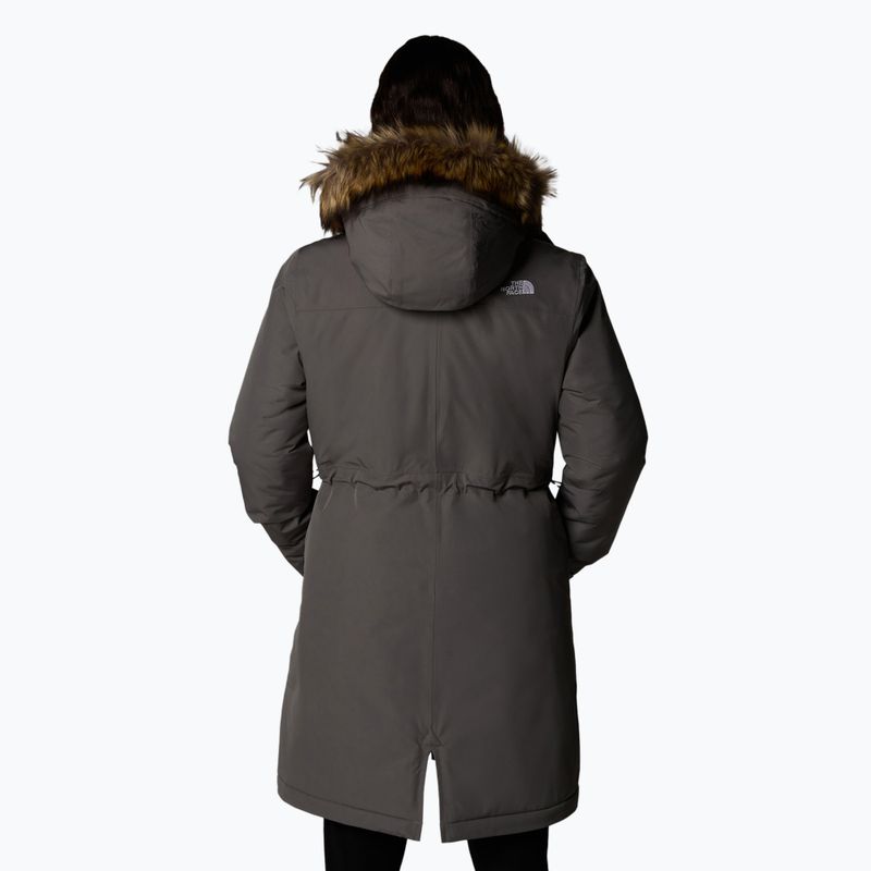 Dámský oteplený kabát The North Face Zaneck Parka smoked pearl 3