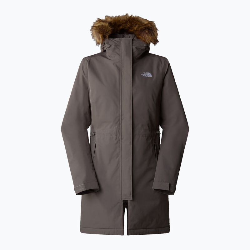 Dámský oteplený kabát The North Face Zaneck Parka smoked pearl 5