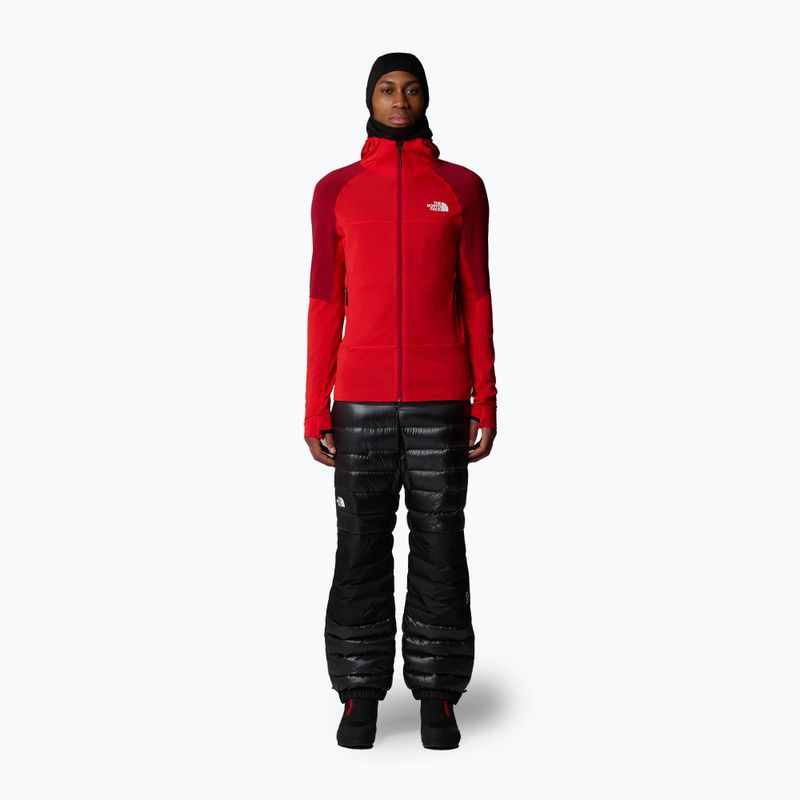 Pánská mikina  The North Face Bolt Polartec Hoodie high risk red/garnet red 2