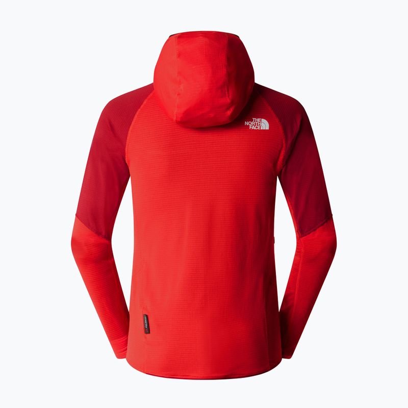 Pánská mikina  The North Face Bolt Polartec Hoodie high risk red/garnet red 6