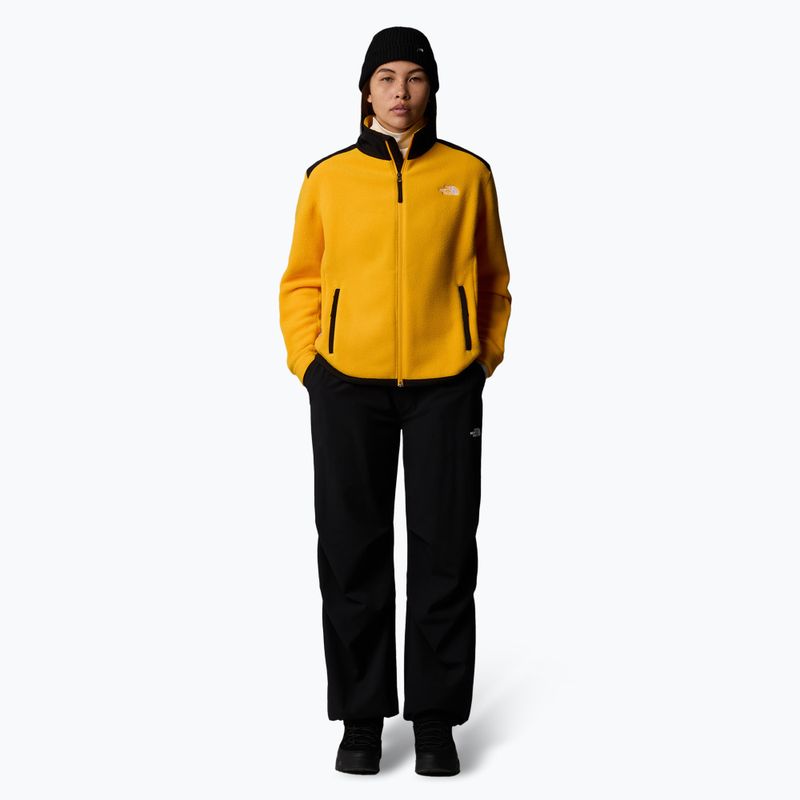 Dámská mikina  The North Face Alpine Polartec 200 FZ summit gold/black 2