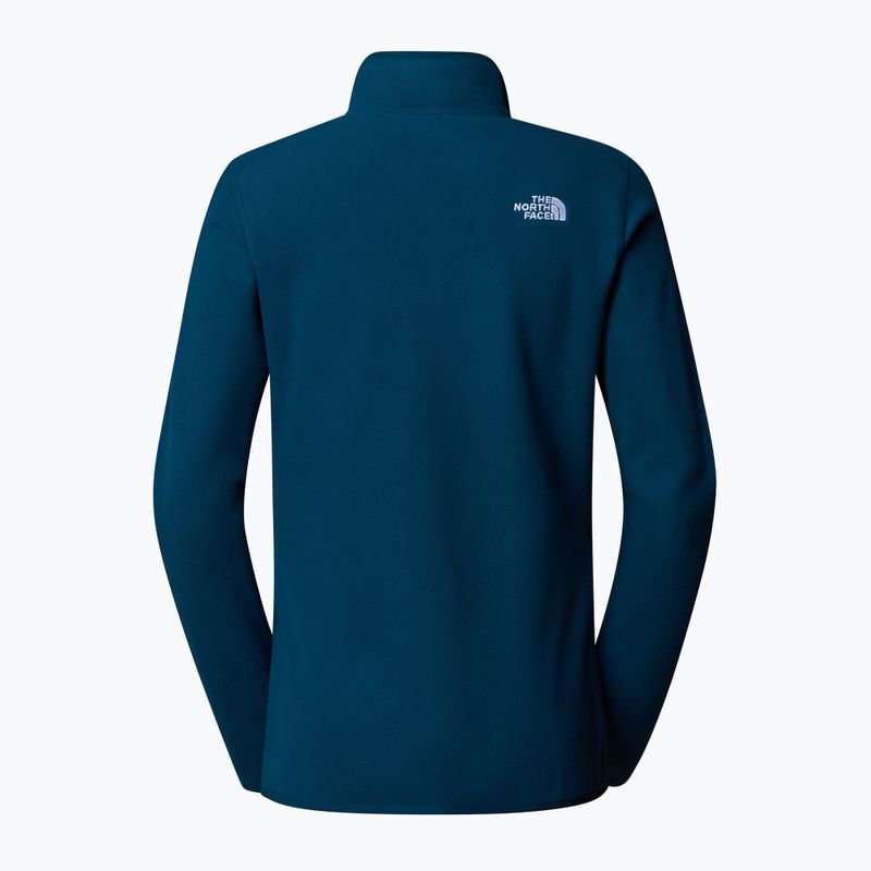 Dámská mikina  The North Face 100 Glacier 1/4 Zip midnight petrol 5