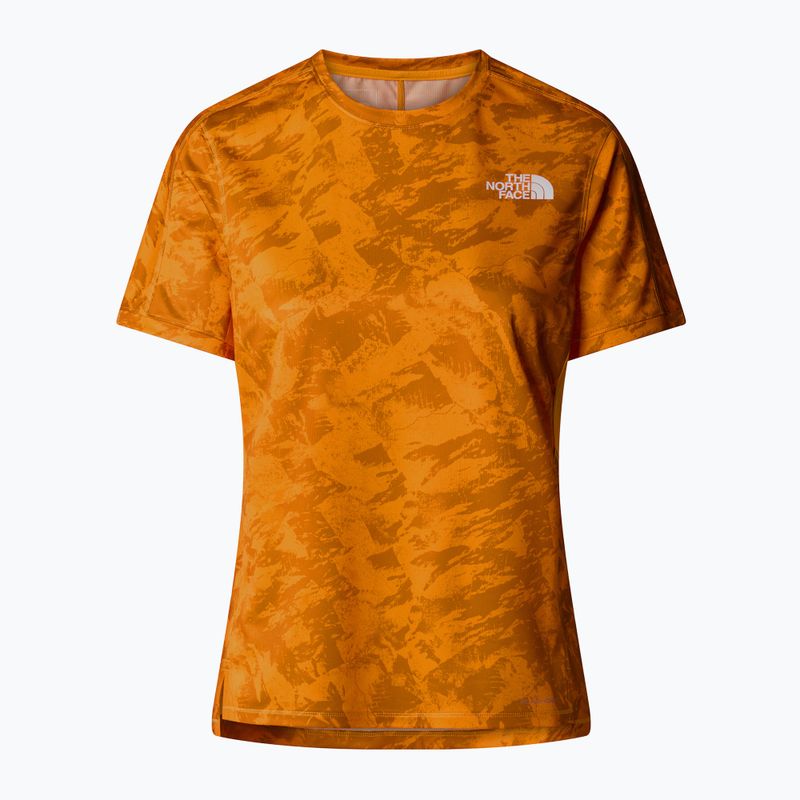 Dámské běžecké tričko The North Face Sunriser apricot glaze mountain 4