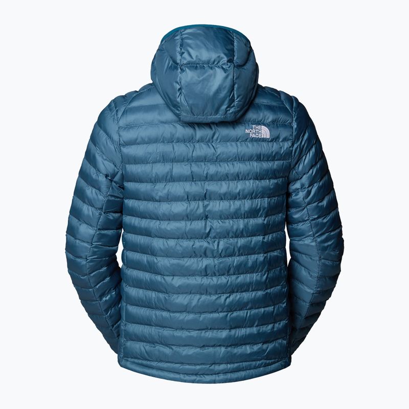 Pánská péřová bunda The North Face Huila Synthetic Hoodie mallard blue 2