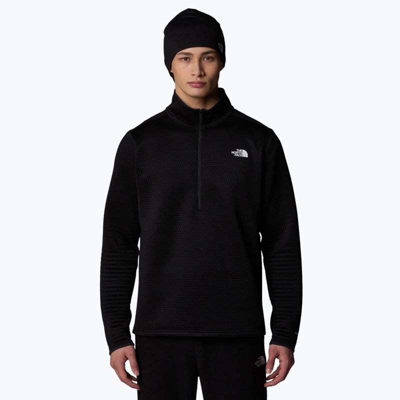 Pánská trekingová mikina The North Face Vertical Thermal 1/4 Zip black