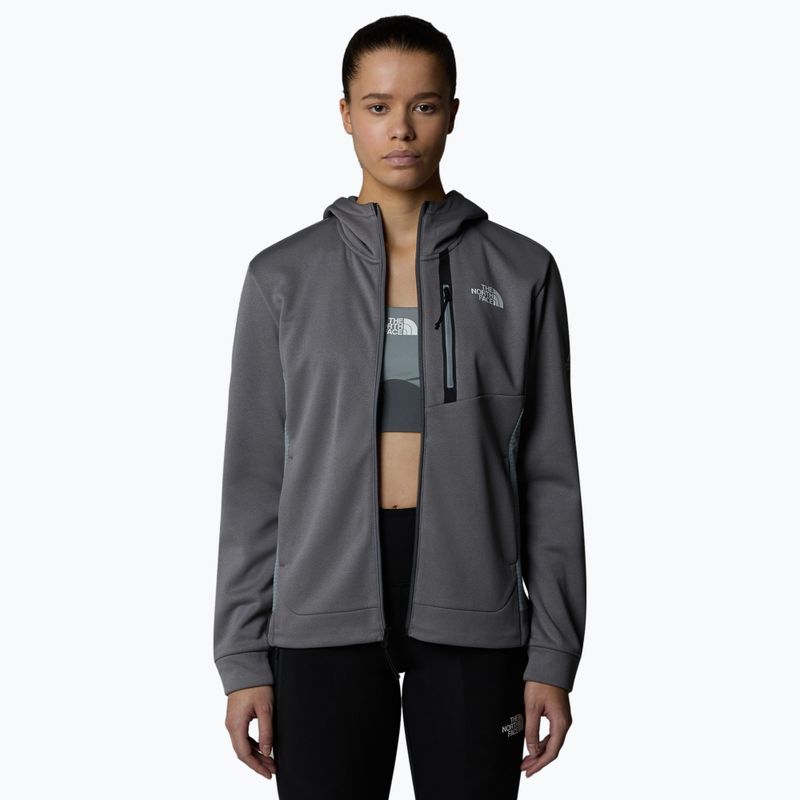 Dámská mikina  The North Face Mountain Athletics FZ Fleece smoked pearl/ monument grey 4