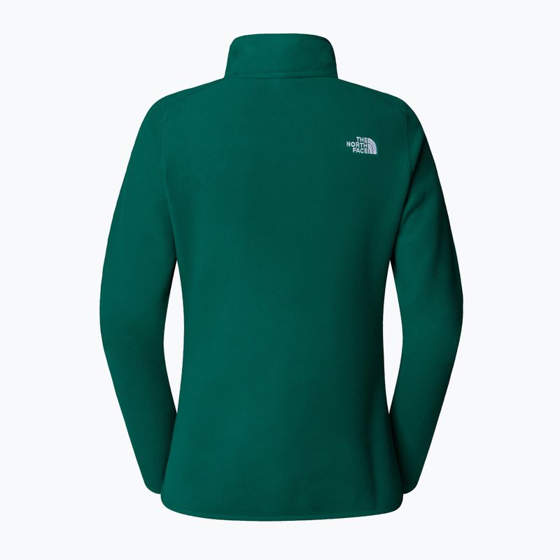 Dámská mikina  The North Face 100 Glacier 1/4 Zip evergreen 2