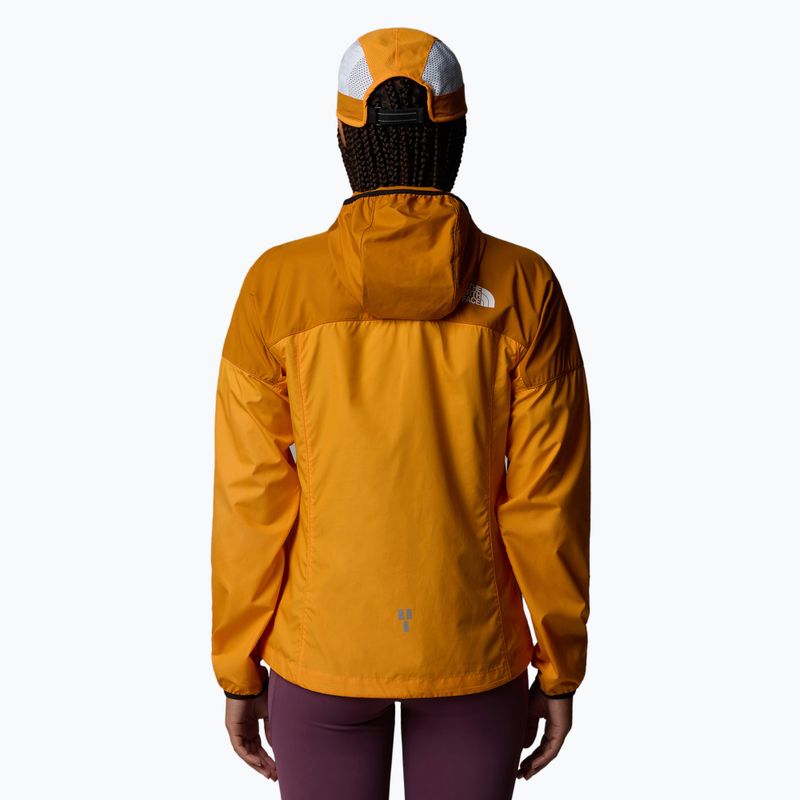 Dámská běžecká bunda The North Face Higher Run Wind apricot glaze/iron citrus 3