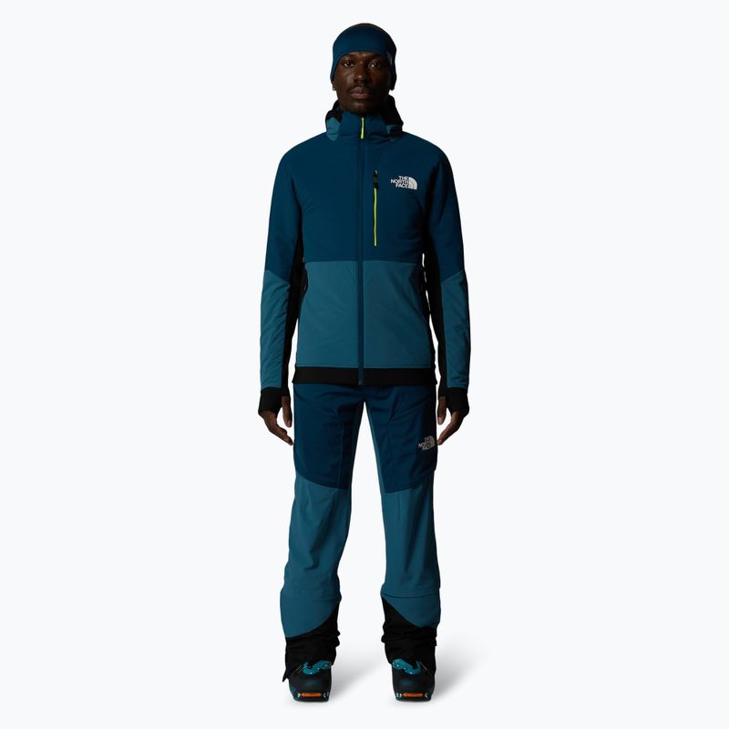 Pánská hybridní bunda The North Face Binntal Hybrid Ventrix Hoodie mallard blue/midnight 2