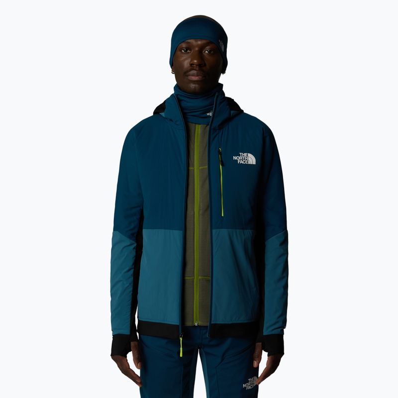 Pánská hybridní bunda The North Face Binntal Hybrid Ventrix Hoodie mallard blue/midnight 4