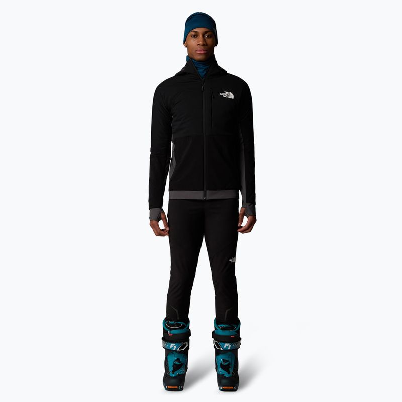 Pánská hybridní bunda The North Face Binntal Hybrid Ventrix Hoodie black/black/ant 2